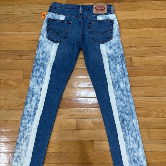 Levi’s Tie-Dye Stripe Jeans – W30 L30 – Rare Style - Picture 3 of 14